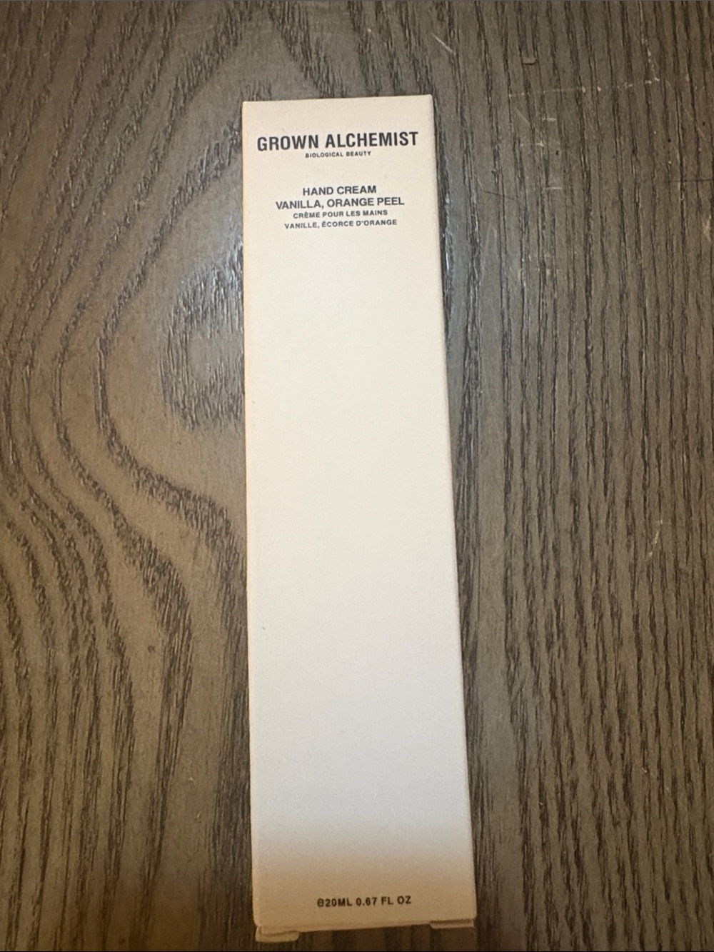 Grown Alchemist Hand Cream vanilla orange peel.